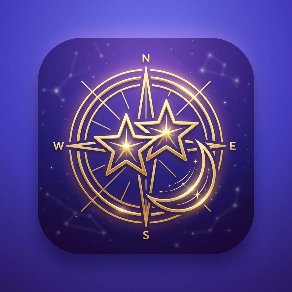AstroSync astronomi uygulamasının logosu